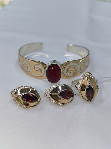 Серебряные наборы украшений: Набор украшений, Проба 925, Женские, Новый — 8