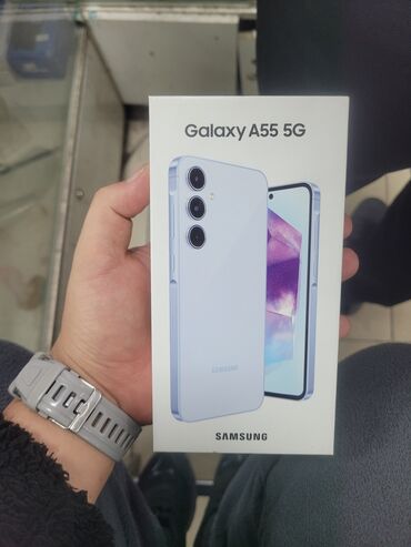 samsung buds 2: Samsung Galaxy A55, Новый, 256 ГБ, цвет - Белый, В рассрочку, 2 SIM