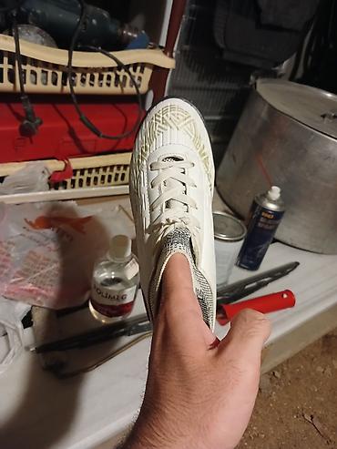 ucuz nike krampon: Rəng - Ağ Krossovkalar, Adidas, Ölçü: 33, Oğlan üçün — 4