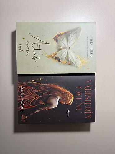 Satılır: 2 kitabdan ibarət paket 1) Ateş – YANMAK (Filiz Puluç, ingd9