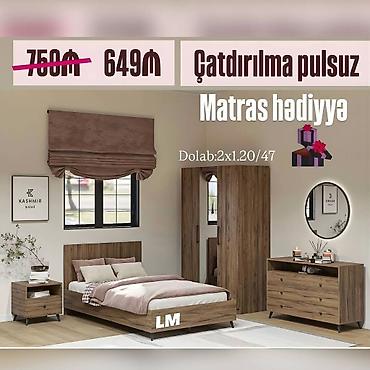 Yataq otagi dəsti Sifarişlə və yeni Qiymət : 649₼ Dəstə daxildir lalafo.az -da Yataq otagi dəsti Sifarişlə və yeni Qiymət : 649₼ Dəstə daxildir