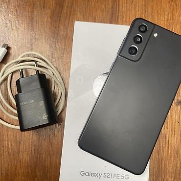 samsung galaxy s7 fe: Samsung Galaxy S21 FE, 128 GB, rəng - Qara, Sensor, Simsiz şarj, İki sim kartlı — 1
