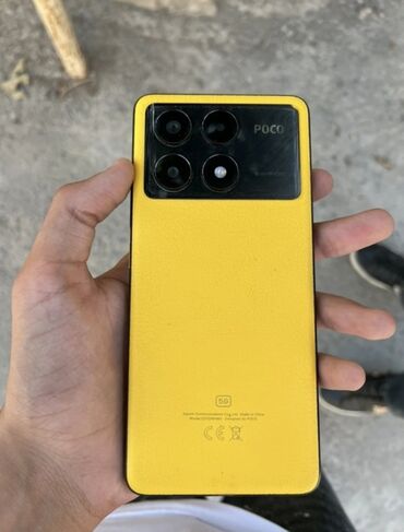 Mətbəx texnikası: Poco X6 Pro 5G, 512 GB, rəng - Sarı, Sensor