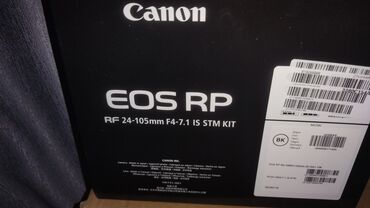 canon eos r: Canon rp Fotoaparat seti. Bütün avadanlıqları birlikdə verilir. Setə