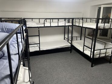 Отели и хостелы: Предлагается размещение в хостеле с койко-местами. В комнатах — 13