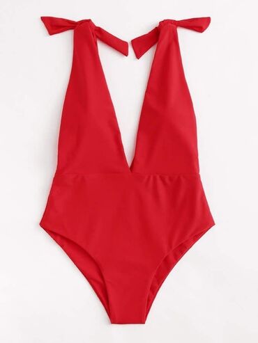 p.s tunike: 2XL (EU 44), Lycra, Single-colored, color - Red