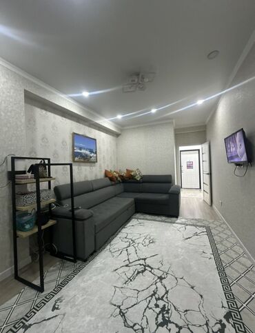 дом заря новопавловка ата журт аренду дом: 2 бөлмө, 50 кв. м, Элитка, 9 кабат, Евроремонт