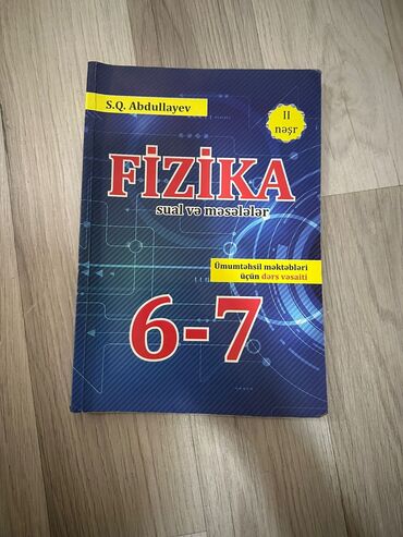 Testlər: Fizika Testlər 7-ci sinif, S.Q. Abdullayev, 2-ci hissə, 2019 il lalafo.az -da Testlər: Fizika Testlər 7-ci sinif, S.Q. Abdullayev, 2-ci hissə, 2019 il