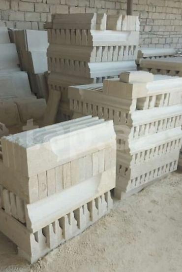 asma tavan ustasi: Aqlay və hasar üçün beton dekorativ elementlər. Məhsul şəkillərdə — 4