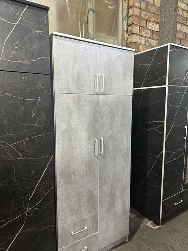 Шифоньеры: Шифоньер, Новый, Прямой, цвет - Белый, ЛДСП — 5