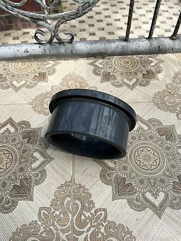 plastik çənlər: PVC boru keçidi / manjet - Material: sərt PVC (qara rəng) - Növ: boru — 5