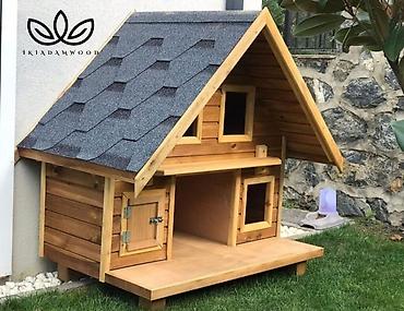 Yuvalar: Taxta it evi – “İkiAdamWood” istehsalı Salam hər vaxtınız xeyir. İt — 14