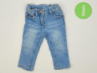 boho top: Spodnie jeansowe, 6-9 miesięcy, stan - Bardzo dobry — 2