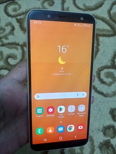 Samsung: Samsung Galaxy J6, 32 GB, Barmaq izi, Face ID