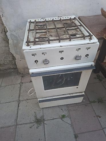 Qaz plitəsi və soba kombinə – 4 gözlü, mexaniki idarəetmə - Üst