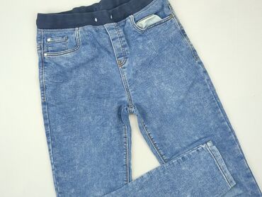 spódniczka jeansowa na szelkach dla dziewczynki: Jeans, Destination, 15 years, 170, condition - Good