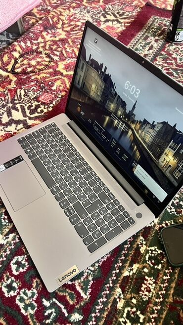 дешевые ноутбуки в бишкеке: Ноутбук, Lenovo, 8 ГБ ОЗУ, AMD Ryzen 5, 17 ", Новый, Для работы, учебы, память SSD