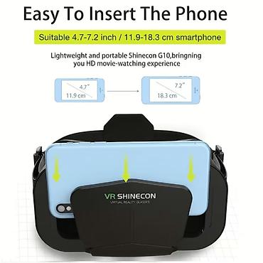 iphone 800: VR eynək kabelsiz funksiyaya malikdir. 3D VR Eynək – iPhone və Android — 3