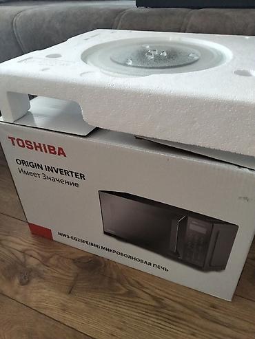 bm 10: Mikrodalğalı soba Toshiba, Ayrıca dayanan, Mikrodalğalar ilə, rəng - Qara, Yeni — 2