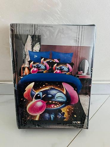 Posteljina: Dečiji setovi posteljine – 3 dela Teme/motivi: - Spider‑Man - Lilo — 8