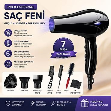 Professional Saç Feni – Güclü, Sürətli və Rahat İstifadə Saçınızı lalafo.az -da Professional Saç Feni – Güclü, Sürətli və Rahat İstifadə Saçınızı