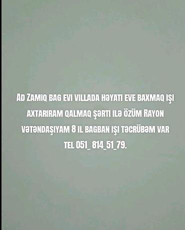 Bağ evi/villa üçün həyət-bağ baxımı xidməti. - Həyətə və evə lalafo.az -da Bağ evi/villa üçün həyət-bağ baxımı xidməti. - Həyətə və evə