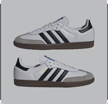 ağ kedlər: Adidas, Ölçü: 39.5, rəng - Ağ, Yeni