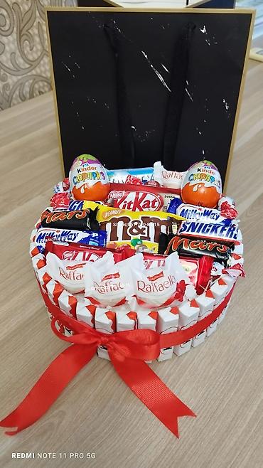 Xonça: Kinder buketleri sifarisle hazirlanir.Sifarisler en az 1 gun onceden — 4
