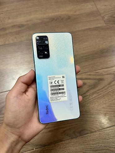 Redmi, Redmi Note 11 Pro, Б/у, 128 ГБ, цвет - Синий, 1 SIM, 2 SIM, eSIM