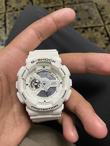 смарт часы бишкек: Casio G‑SHOCK (серия GA/коплект на фото) в белом матовом цвете — 1