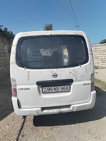 evakuasiya xidməti: Nissan : 3 l | 2005 il Mikroavtobus — 2