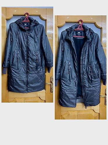 yun corab: Qadın uzun qış parka/kurtka – Finisterre - Rəng: tünd boz/qrafit - — 1