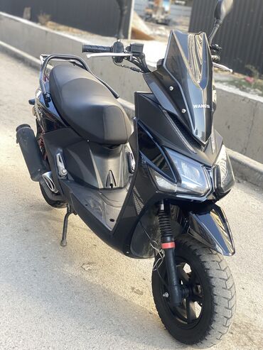 скутр электро: 150 куб. см, Бензин, Б/у