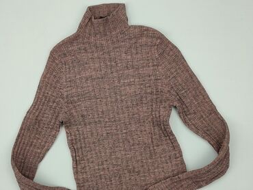 skórzane brązowa spódnice: Sweter, New Look, S, stan - Idealny