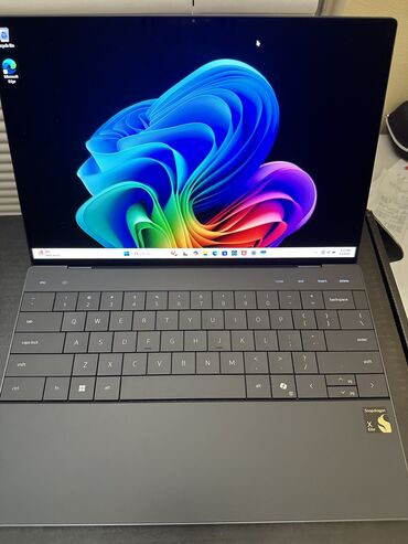Ноутбуки: Ультрабук, Dell, 16 ГБ ОЗУ, Snapdragon X Elite, 13.5 ", Б/у, Для работы, учебы, память SSD