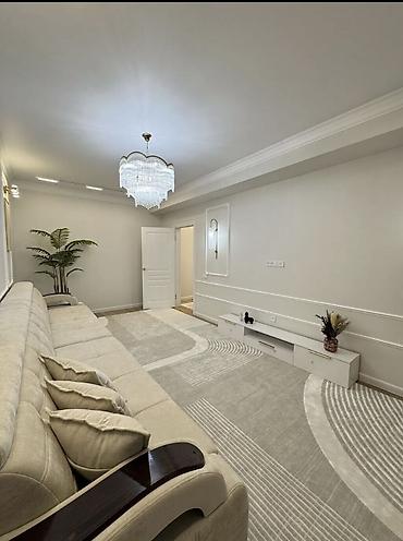 61: 2 комнаты, 61 м², Асанбай мкр Элитка, 9 этаж, Дизайнерский ремонт — 2