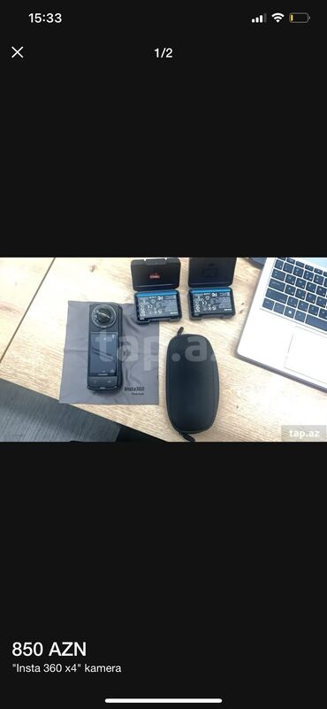 Insta360 X4 kameramı satıram. Yalnız bir neçə dəfə istifadə olunub