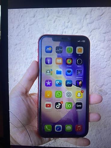 Apple iPhone: IPhone 11, 64 GB, Qırmızı, Face ID — 11