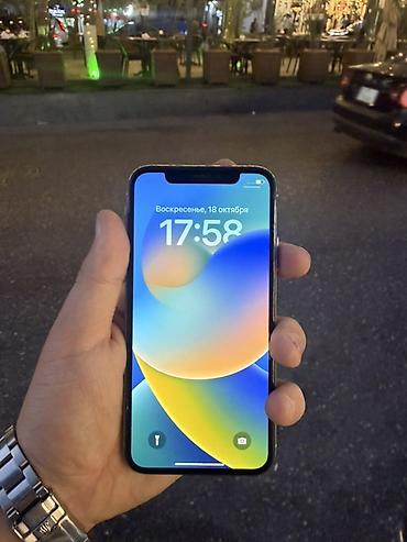iphone x aksesuar: IPhone X, 256 GB, Gümüşü, Face ID — 2