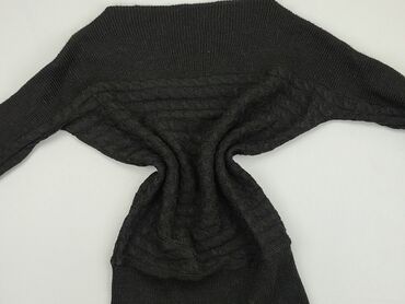 czarne bluzki z koronką: Sweter, S (EU 36), condition - Good