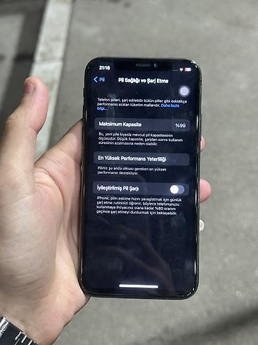sumqayitda islenmis soyuducular: IPhone X, 64 GB, Qara — 5