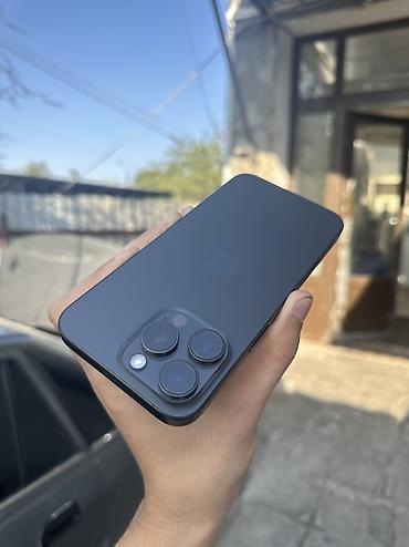 iphone hs: IPhone 15 Pro Max, Б/у, 256 ГБ, Черный, 85 % — 2