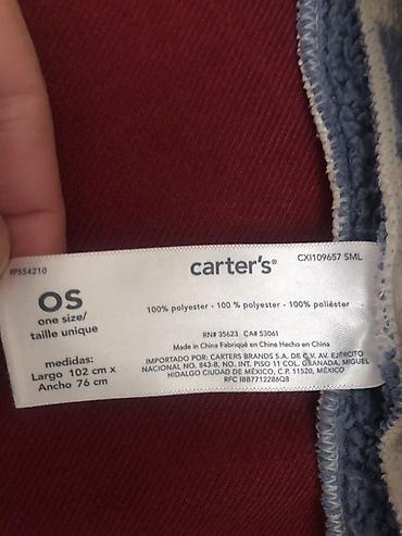 Текстиль: Carter’s körpə yorğanı - Model: OS (one size) - Ölçü: 102 × 76 sm - — 3