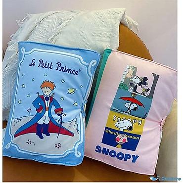 разноцветные наволочки: Декоративная подушка-книга - Дизайн: «Le Petit Prince» и варианты с — 3