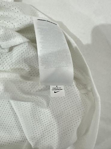 Футболки: Мужская футболка, M, Nike, Новый, цвет - Белый, Самовывоз — 4