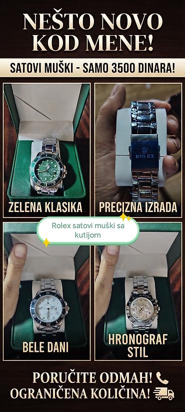 Muški ručni satovi – stil inspirisan luksuznim dizajnom, dolaze u