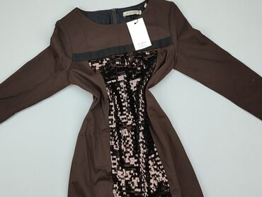 czarna sukienki prazkowana: Сукня, S, стан - Ідеальний