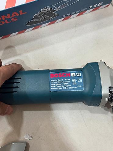 balta disk: Bosch GWS-115E bucaqslı daşlayıcı (Angle Grinder) Xüsusiyyətlər: - — 2