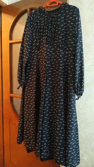 sifon tklr: Платье в горошек, материал шифон, куплено в Турции