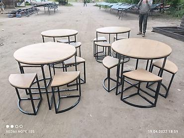 Кухонные столы и стулья: Кухонный стол и стул, Новый, Самовывоз, Бесплатная доставка, Платная доставка — 5